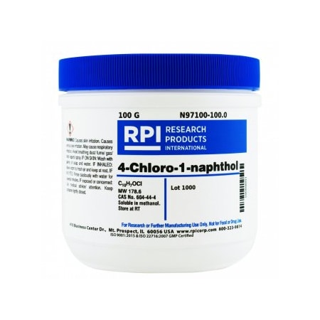 Rpi 4-Chloro-1-Naphthol, 100 G N97100-100.0